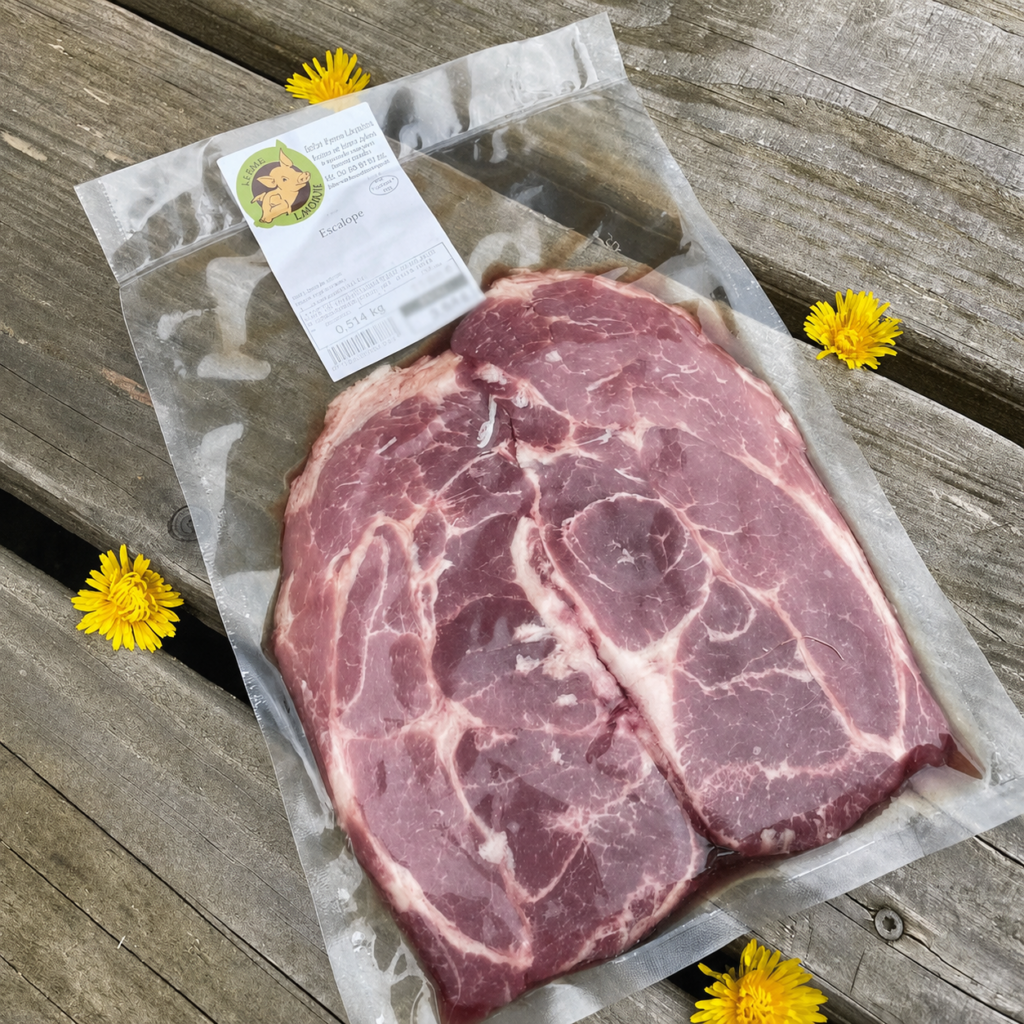 Pièces de découpe : Escalope