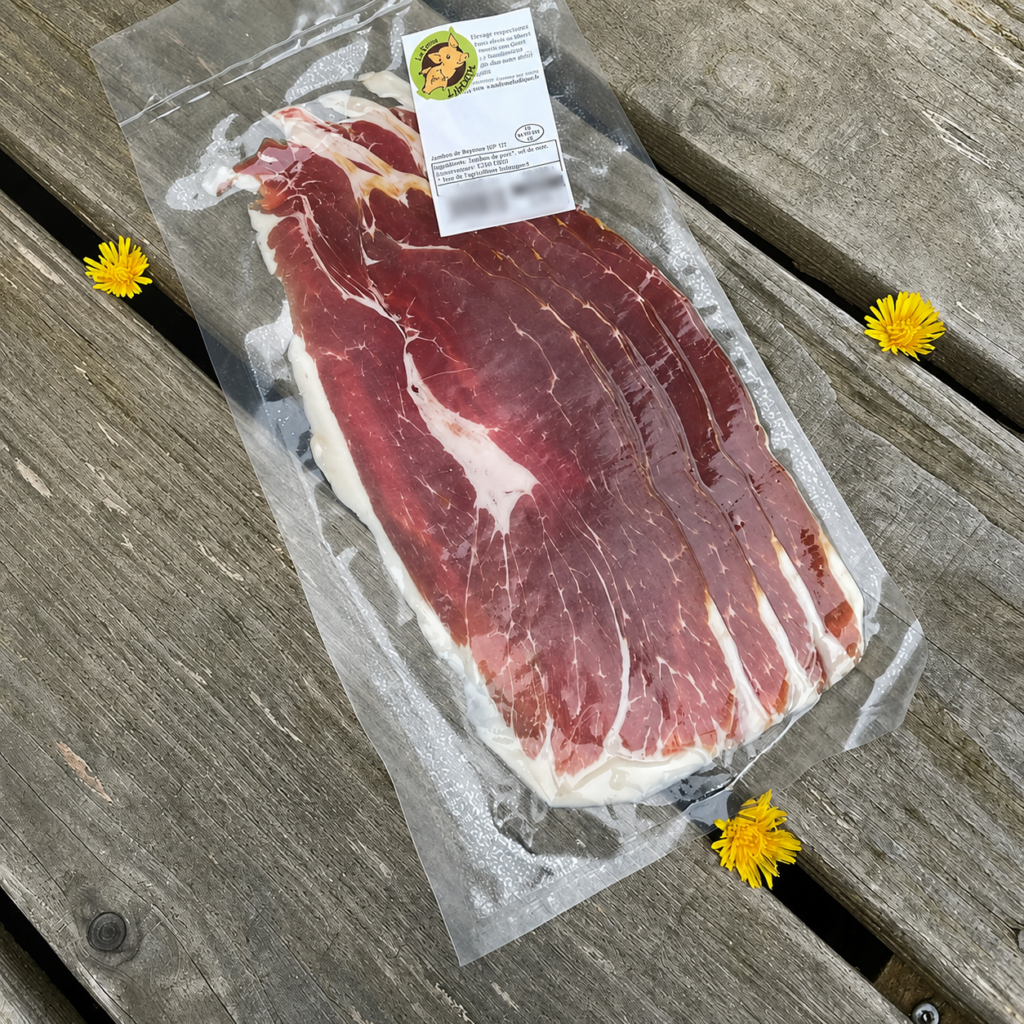 Salaisons : Jambon de pays (21 mois)
